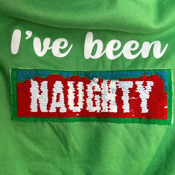 Wondershop  Large Dog/ Cat Flip Hooded Sequin Holiday/ Christmas Jacket - Picture 3 of 8